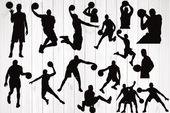 Download Basketball Player Silhouette - Silhouette Collection