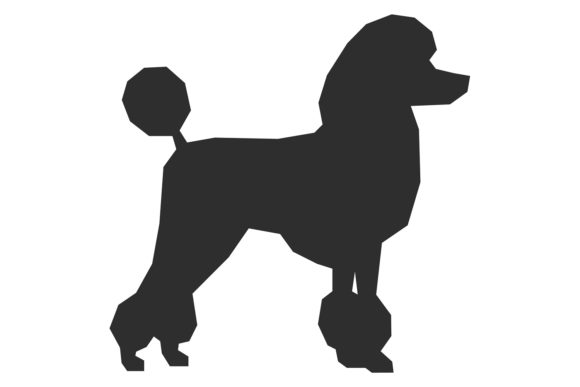 Download Poodle Black Silhouette. Dog Breed Side - Silhouette Collection